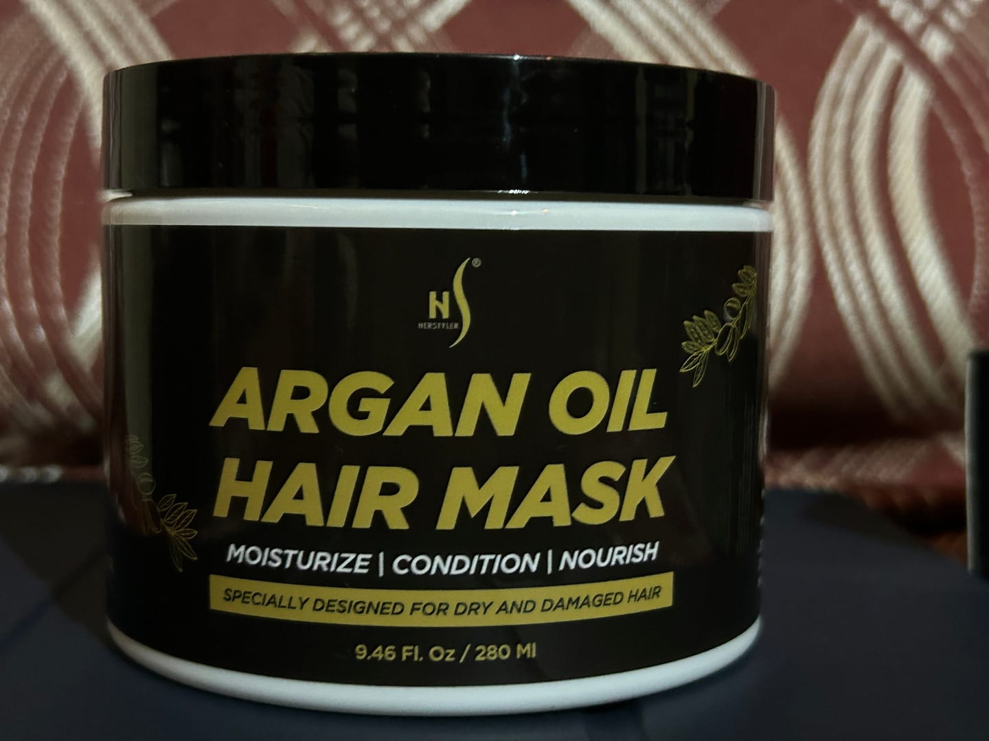Customer photo review of Argan Oil Hair Mask