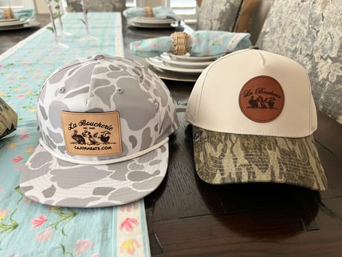 Customer photo review of Custom Leather Patch Rope Hat - Richardson 256P UMPQUA