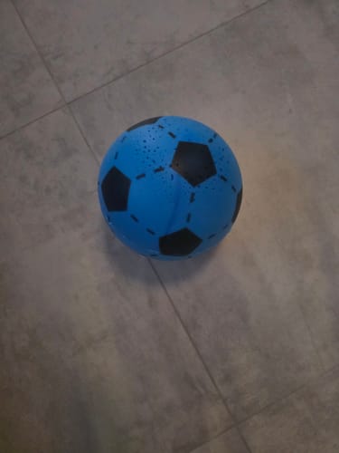 Customer photo review of כדור ספוג רך 200 מ"מ כחול