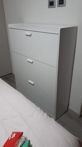 Customer photo review of Zapatera Organizadora VTRIN XXL para 25 pares y tallas grandes hasta 44