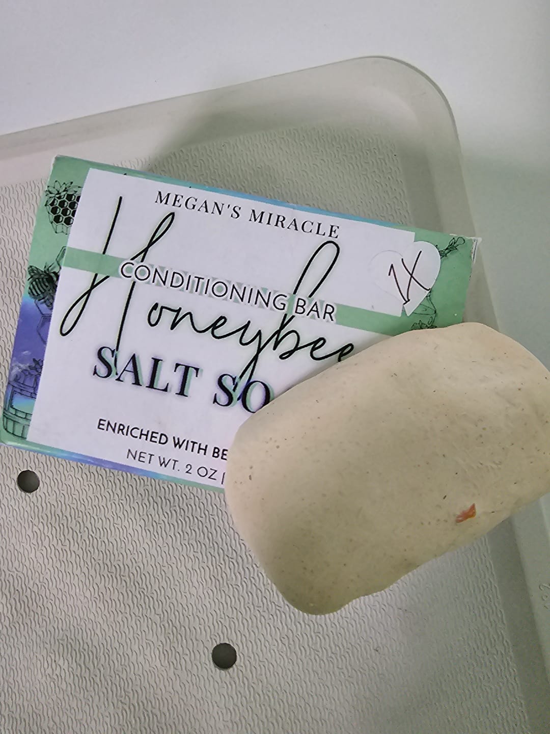Customer photo review of Honeybee Salt Bar