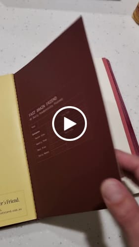 Customer video review of Planners Starter Kit-  'CANDY HEART'