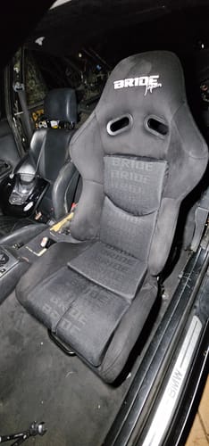 Customer photo review of Bride Stradia II Japan Style Recliner Seat - ADR Approved