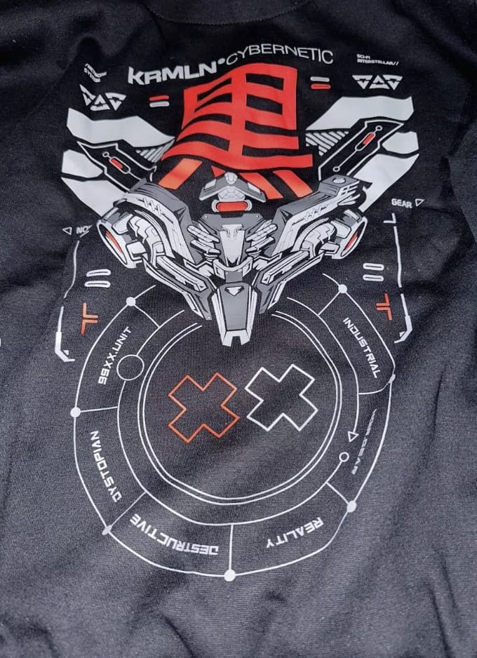 Customer photo review of Cyberpunk Hoodie Tech Wear