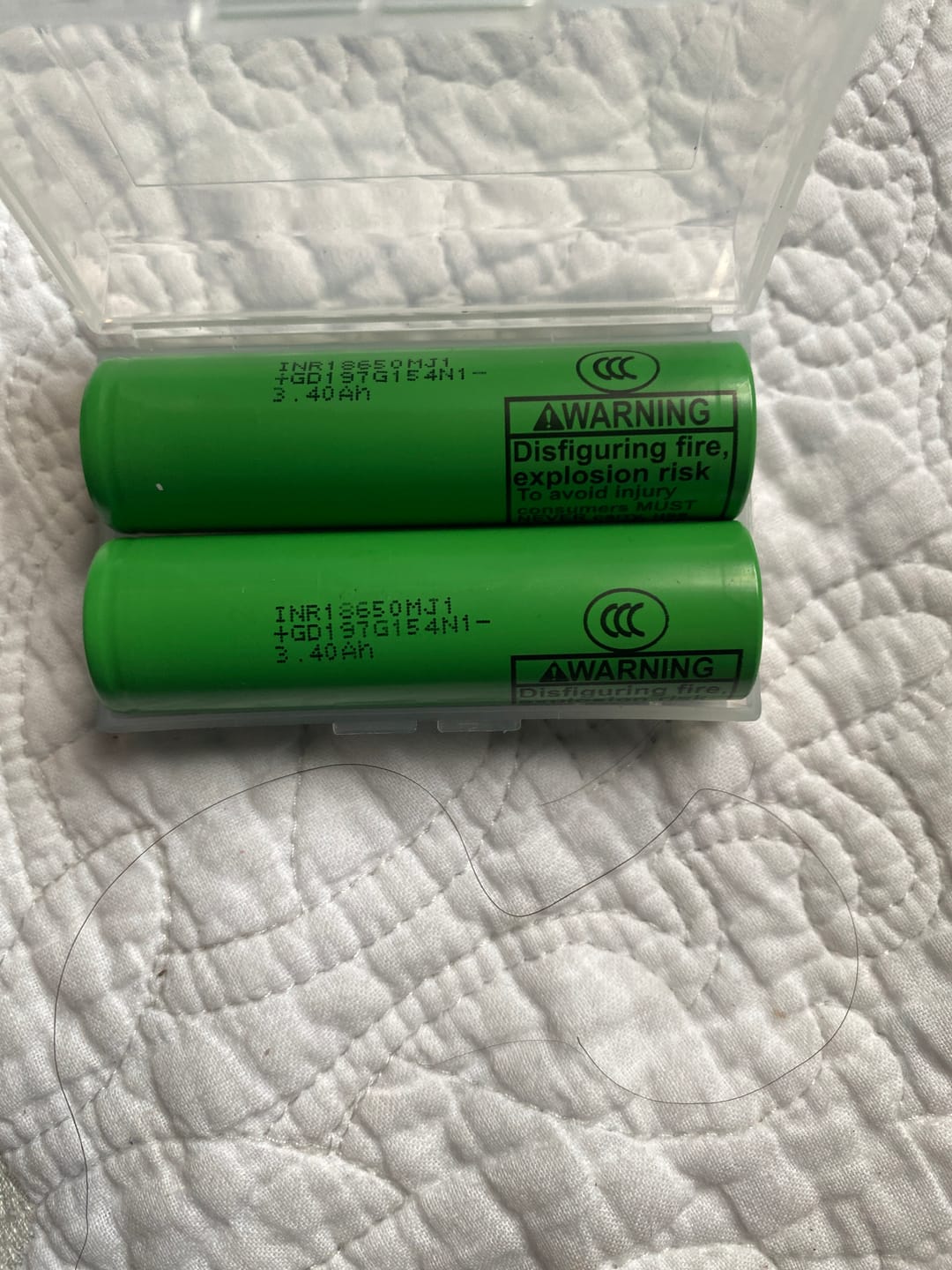 Customer photo review of Samsung 35E 18650 3500mAh 8A Battery
