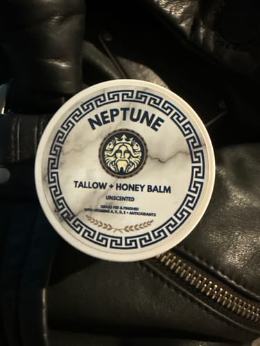 Customer photo review of Grass Fed Tallow & Honey Balm