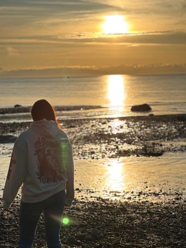 Hailey D. review of Proverbs 16:3 Hoodie - Cream image 1 out of 2