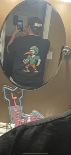 Customer photo review of Miami U Football v1 T-Shirt