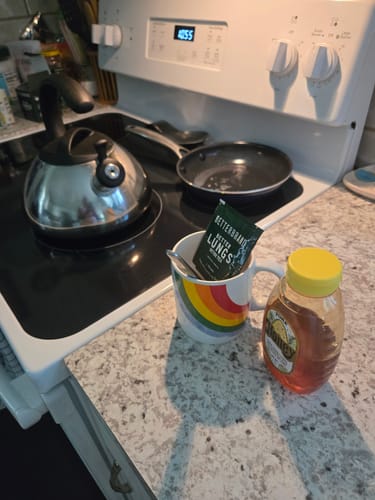 Customer photo review of BetterLungs® Tea