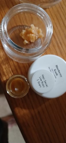 Customer photo review of Kept Secret Live Rosin