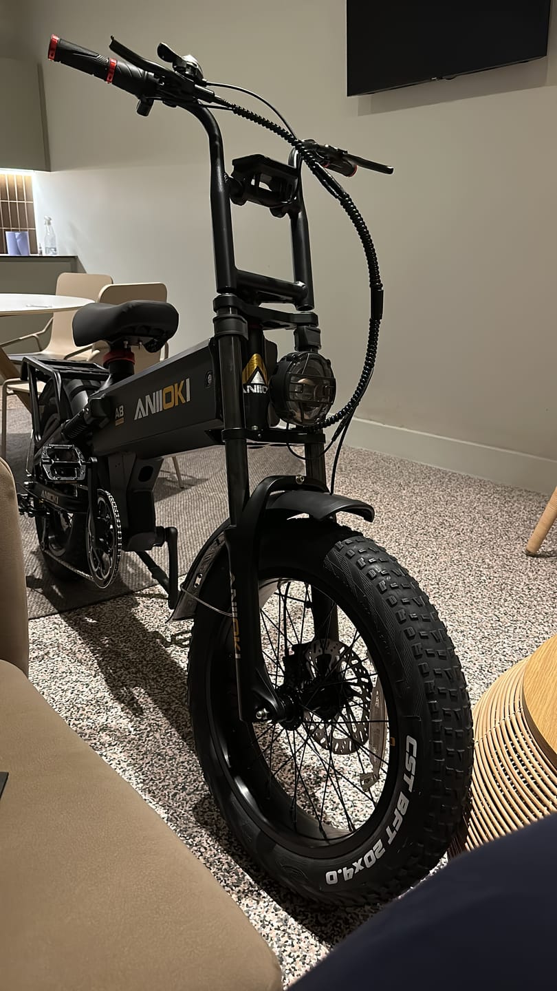 Customer photo review of 2025 Upgraded A8 Pro Max 52V eBike