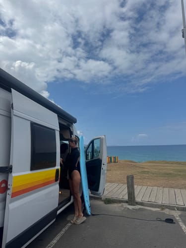 Customer photo review of Luna Long Sleeve Swimwear