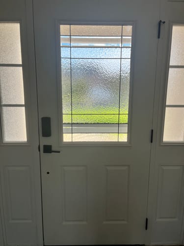 Customer photo review of Connecticut Glass and Frame Kit (Full Lite)