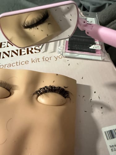 Customer photo review of Cashmere Lashes - 0.05MM