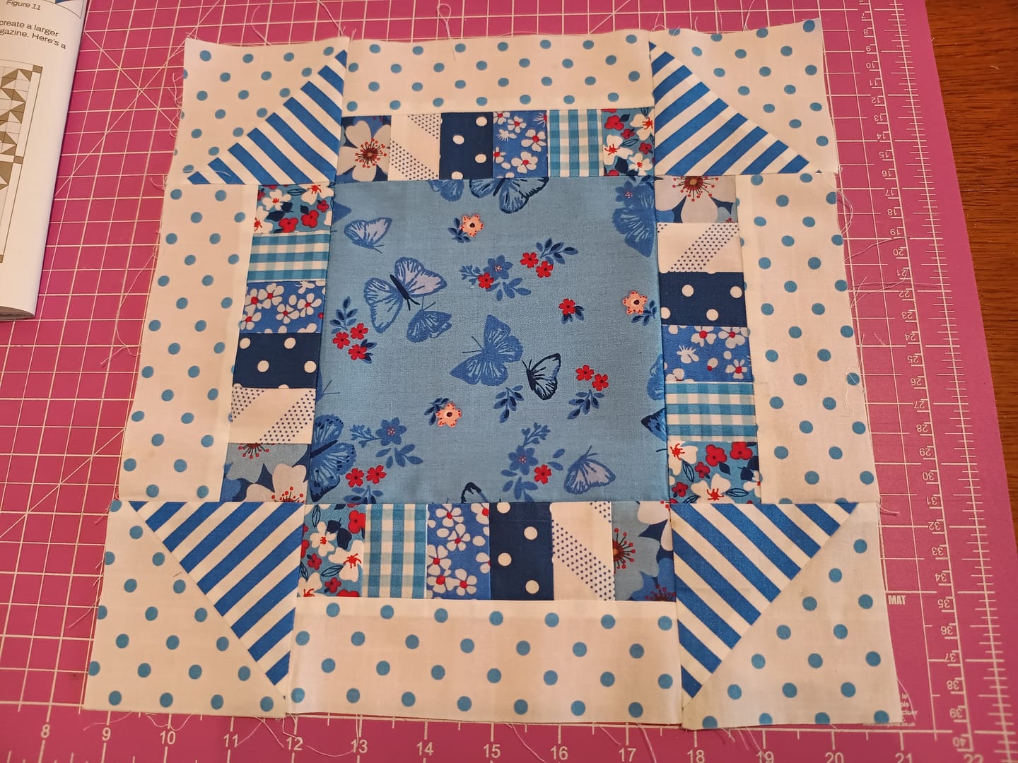 Customer photo review of Premium Quilting Organizer Backpack