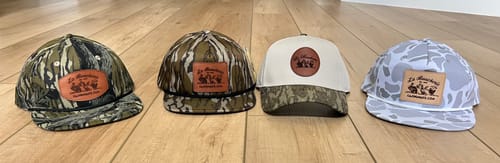 Customer photo review of Custom Leather Patch Goat Rope Hats - Mossy Oak & Old’s Cool Styles - Lost Hat Co.