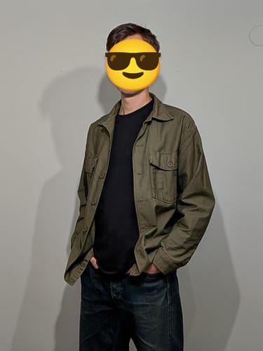 Customer photo review of Vietnam War US Army OG-107 Fatigue Utility Shirt - Plain