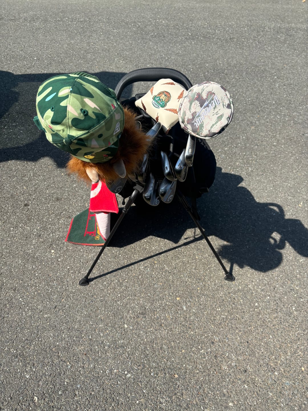 Customer photo review of Bogey Vegan Leather Headcovers