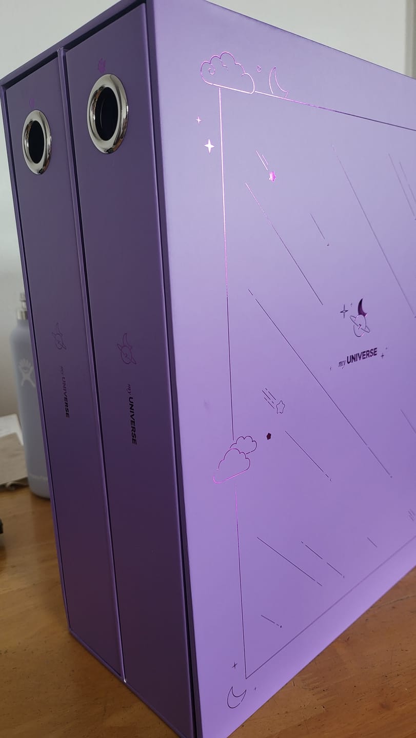 Customer photo review of (A4) myUNIVERSE Binder - Part II - Duo Edition