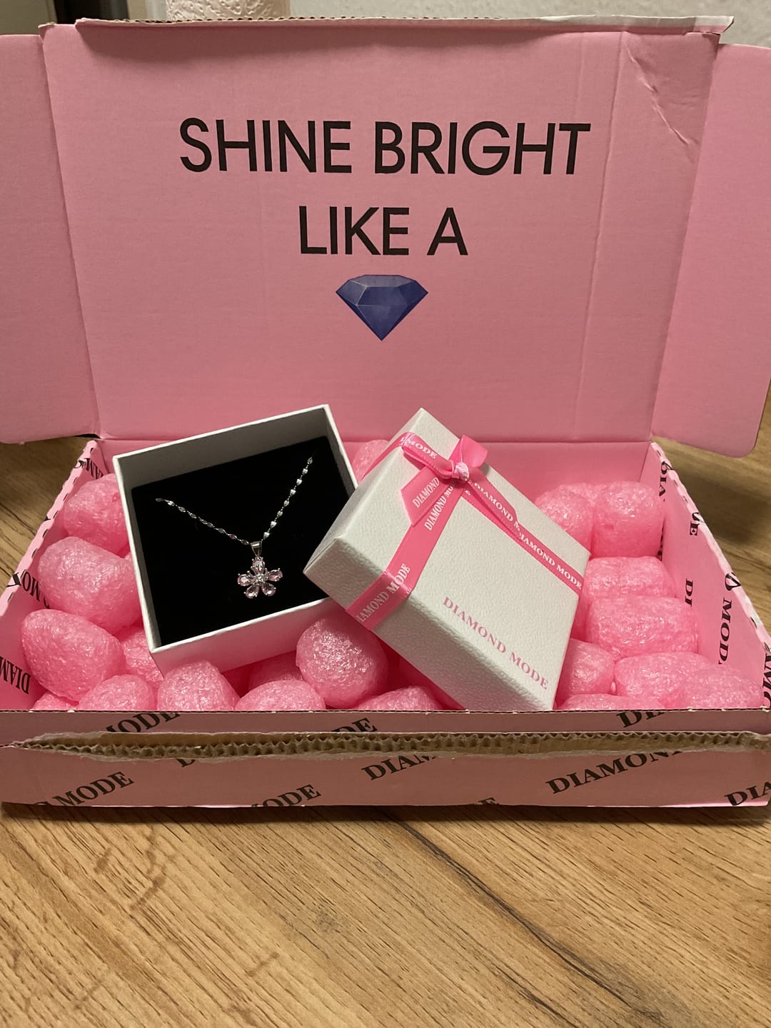 Customer photo review of Sakura Flower Kette | 925 Echtsilber