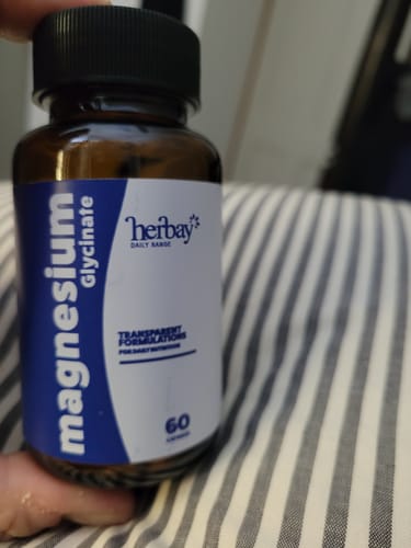Customer photo review of Magnesium Glycinate 2 Months Supply