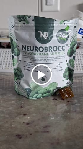 Customer video review of NeuroBrocc Gummies