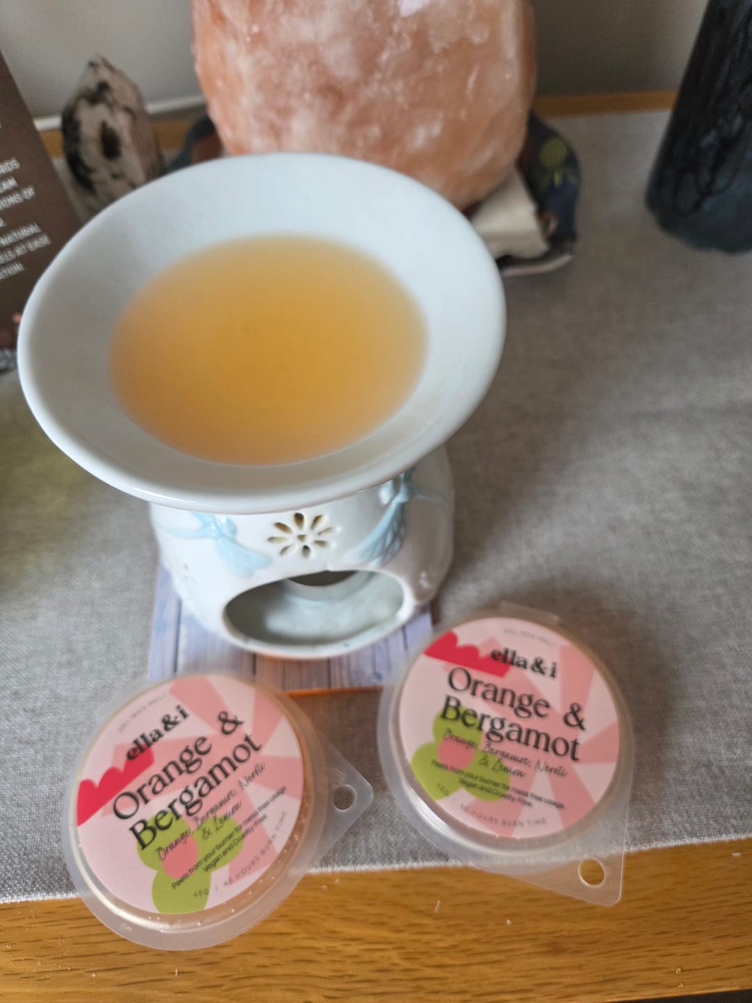 Customer photo review of Orange & Bergamot Gel Melt