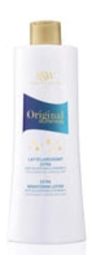 Customer photo review of Fair and White Original Glutathion Extra Brightening Lotion 500ml / 16.90 fl oz