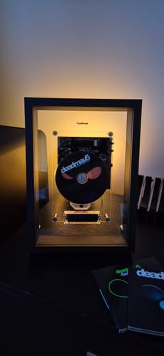 Customer photo review of M1 Music Frame CD Player With Bluetooth