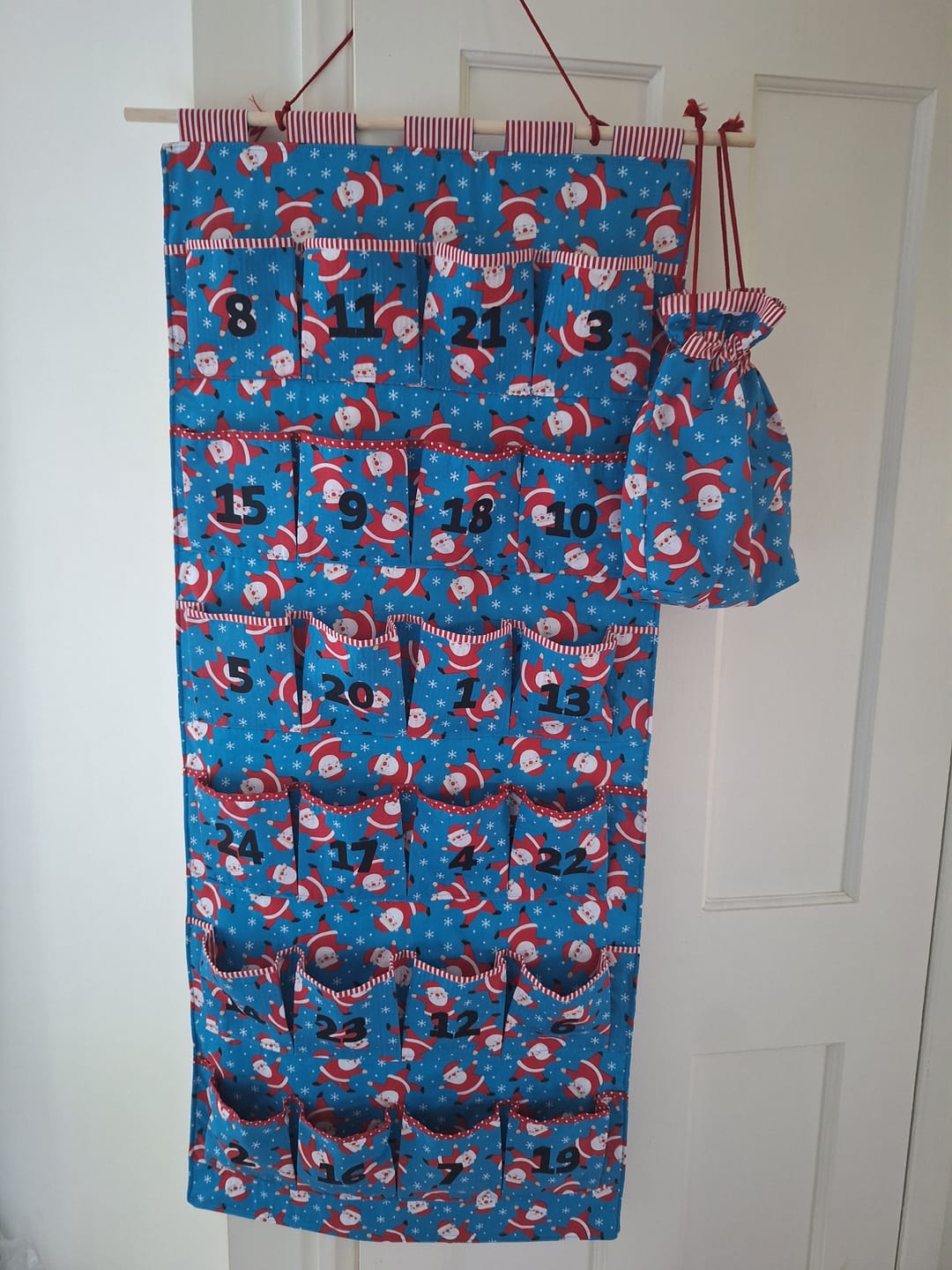 Customer photo review of Polka Dot Rose & Hubble Cotton Poplin Fabric