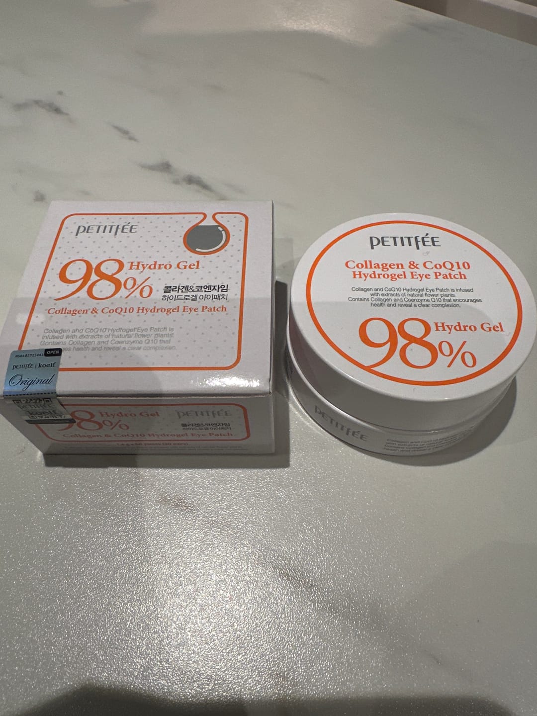 Customer photo review of Petitfèe Kollagen og Q10 Øyemasker (60stk)