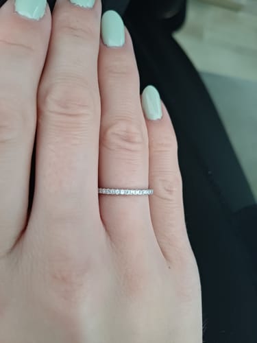 Customer photo review of Simple 925 Silber Ring