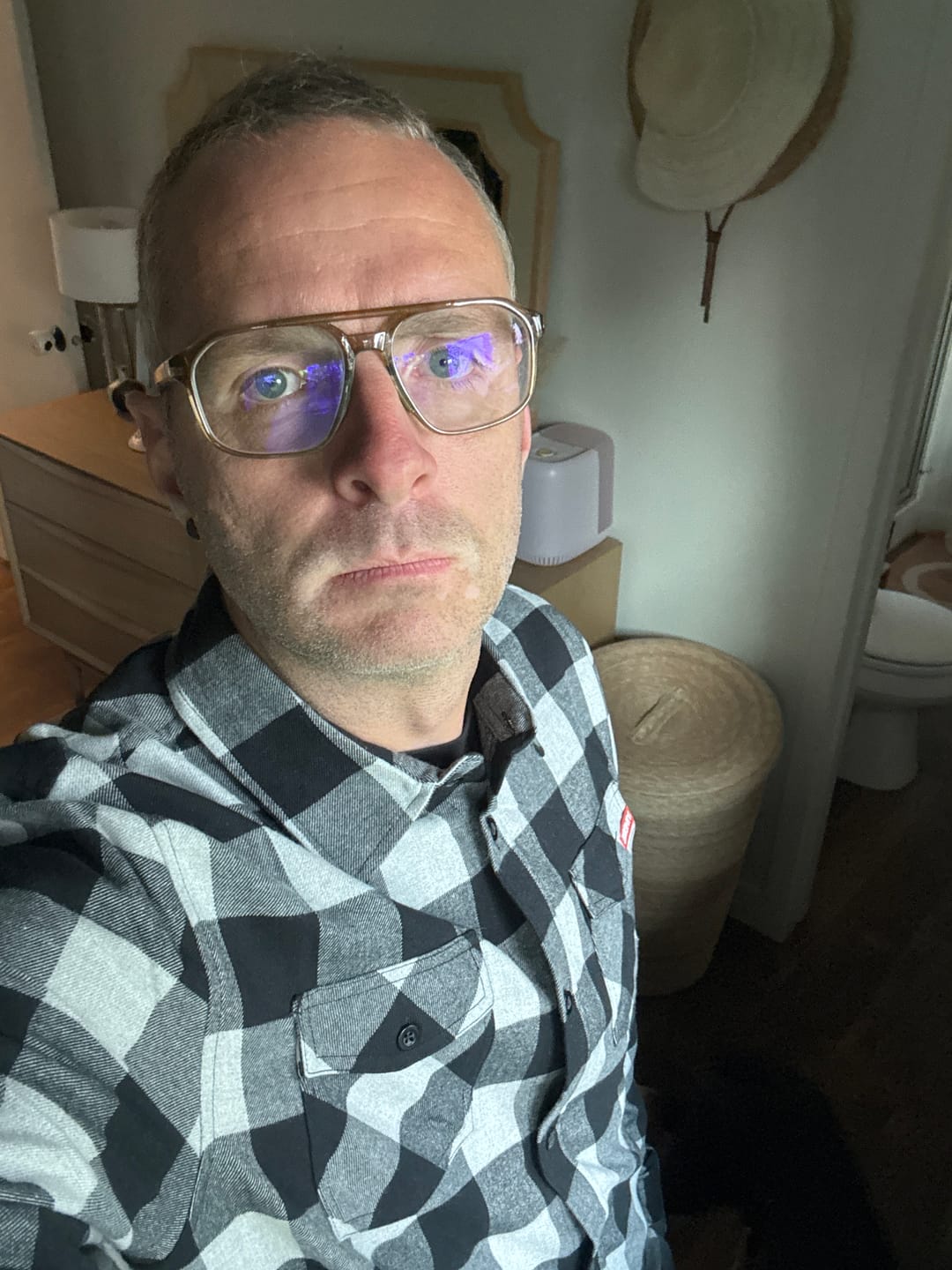 Customer photo review of 80Eighty® Gray-Black Flannel