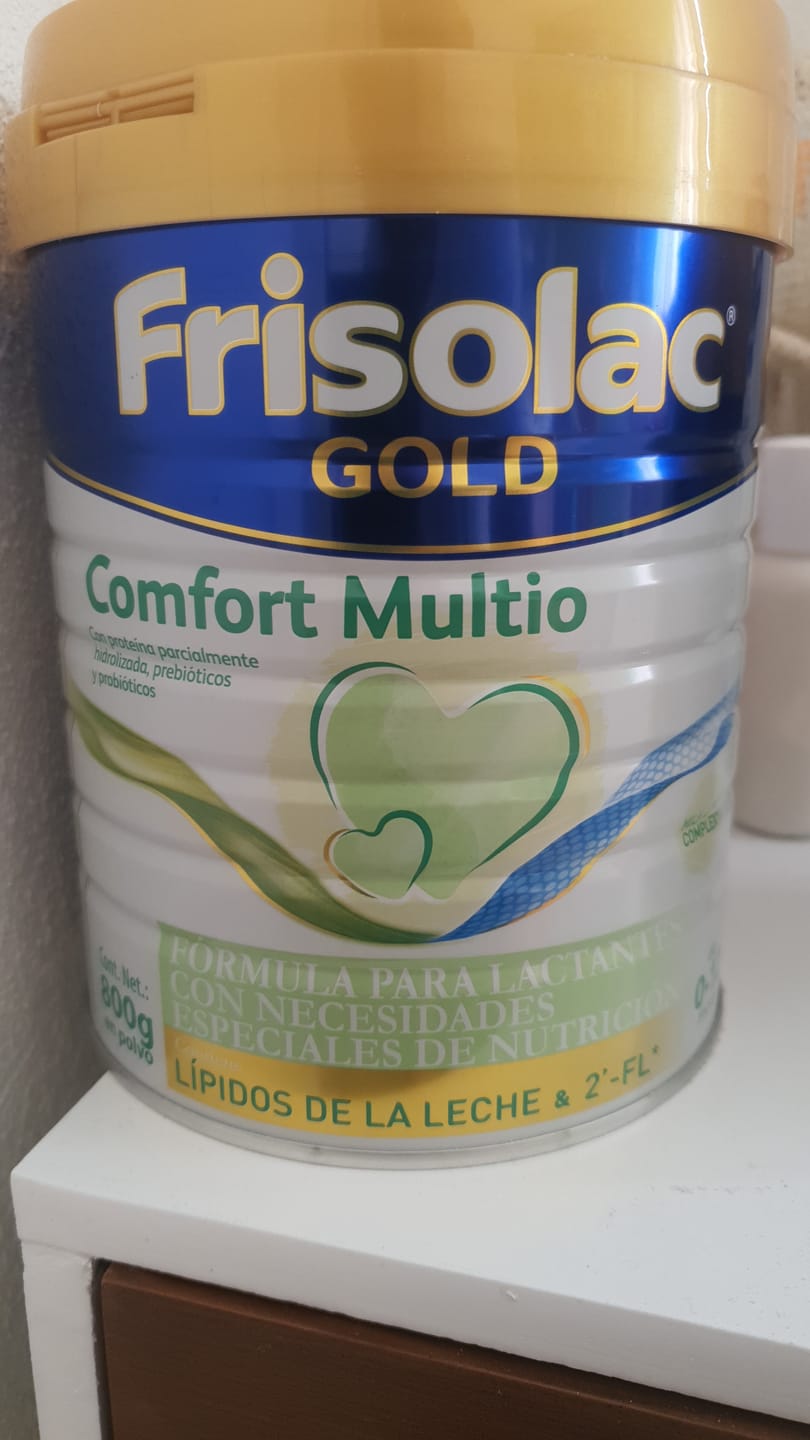 Customer photo review of Frisolac Gold Comfort Multio (0-12 Meses) Pack C/ 1.2 Kg