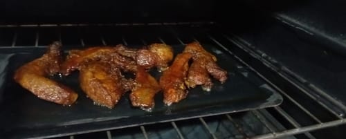 Reseña con foto de un cliente sobre Chicharrón de Puerco