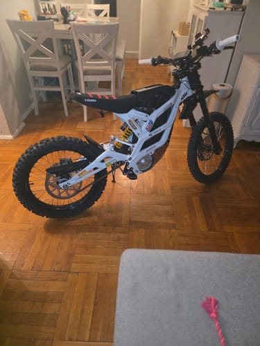 Customer photo review of 79Bike Falcon GT, 72V Electric Dirt Bike