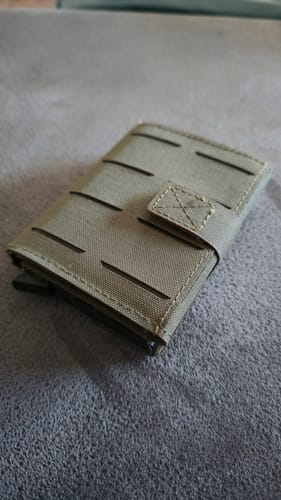 Customer photo review of Tactical Wallet MK2 - Steingrau Oliv