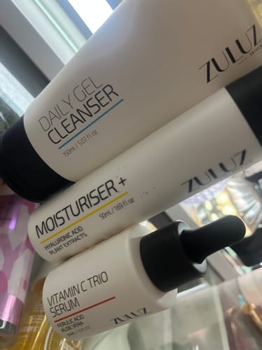 Customer photo review of VITAMIN C TRIO SERUM