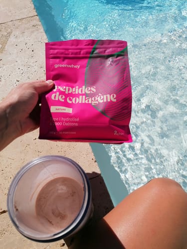 Customer photo review of Peptides de Collagène PEPTAN®