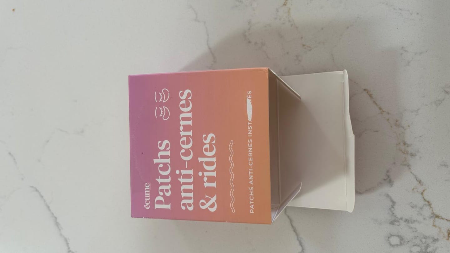 Customer photo review of Ecume - Patchs anti-cernes