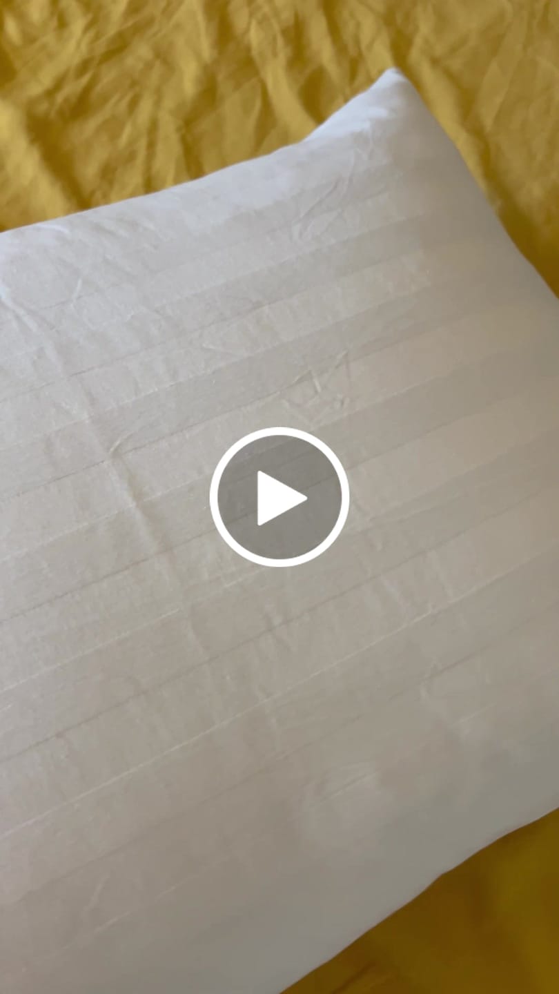 Customer video review of Față de Pernă Bumbac Satinat