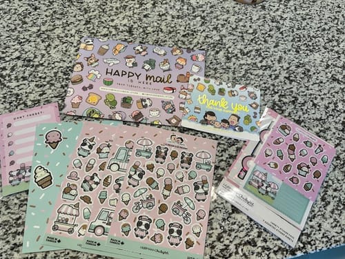 Customer photo review of (INTERNAL USE) Sticker Subscription - ICECREAM DATE