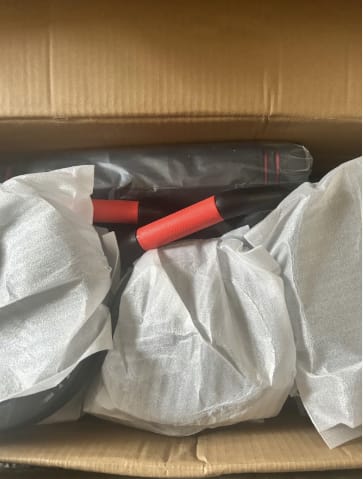 Customer photo review of Kit de Pesas 100 Libras PRO con Pesa Rusa y Barra de 1,40 m + OBSEQUIO