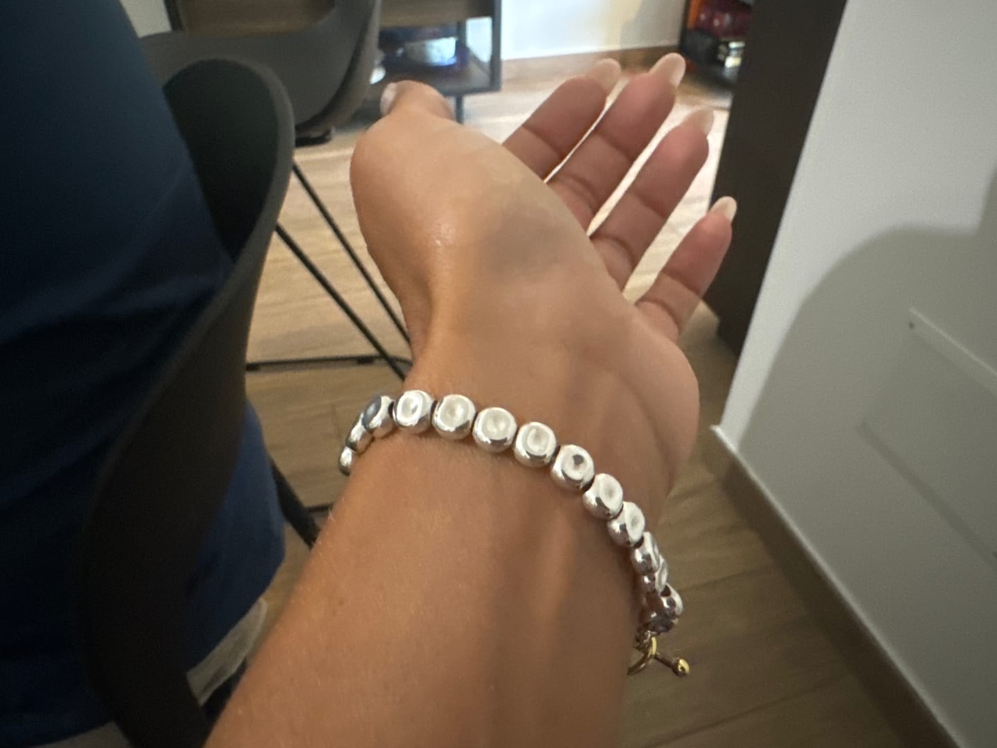 Customer photo review of CREA LA TUA COLLANA GRANELLI - charms rosa