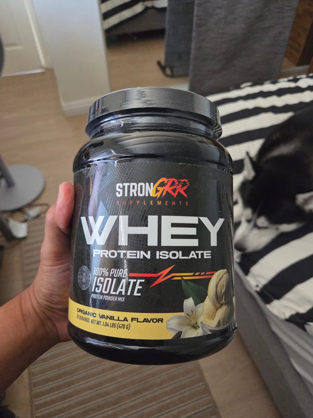 Customer photo review of Whey Protein