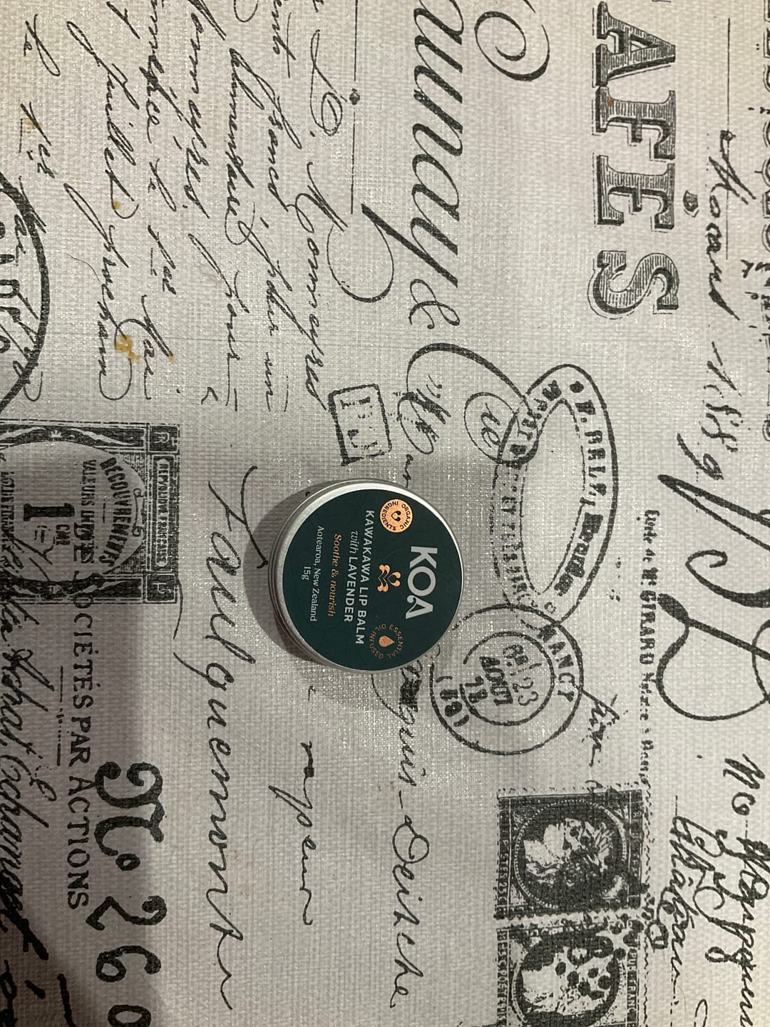Customer photo review of Kawakawa Lip Balm