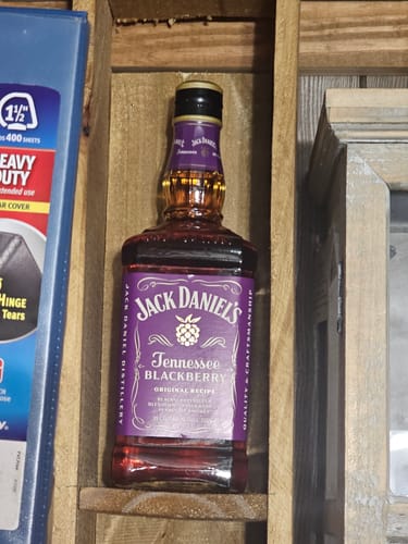 Customer photo review of Jack Daniel's Blackberry Flavored Whiskey