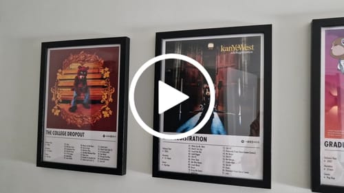 Customer video review of Kanye West - Late Registration | Album Cover Poster