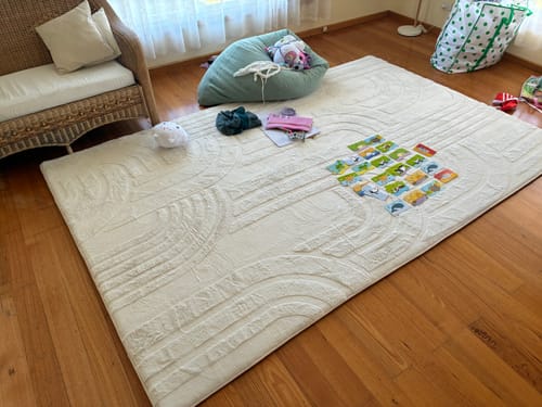 Customer photo review of The Mellow Mat® Cloud Haven 3D (Soft Touch Sensory Tatami Rug)
