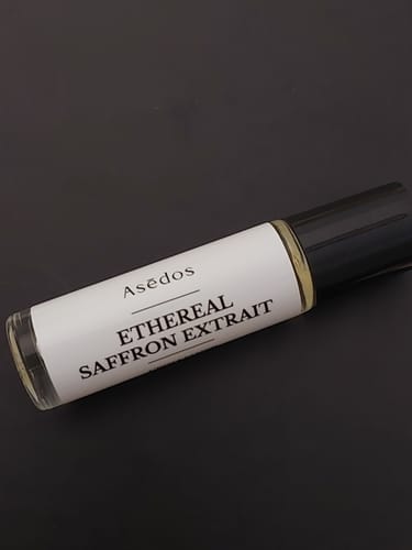 Customer photo review of ETHEREAL SAFFRON EXTRAIT PERFUME OIL